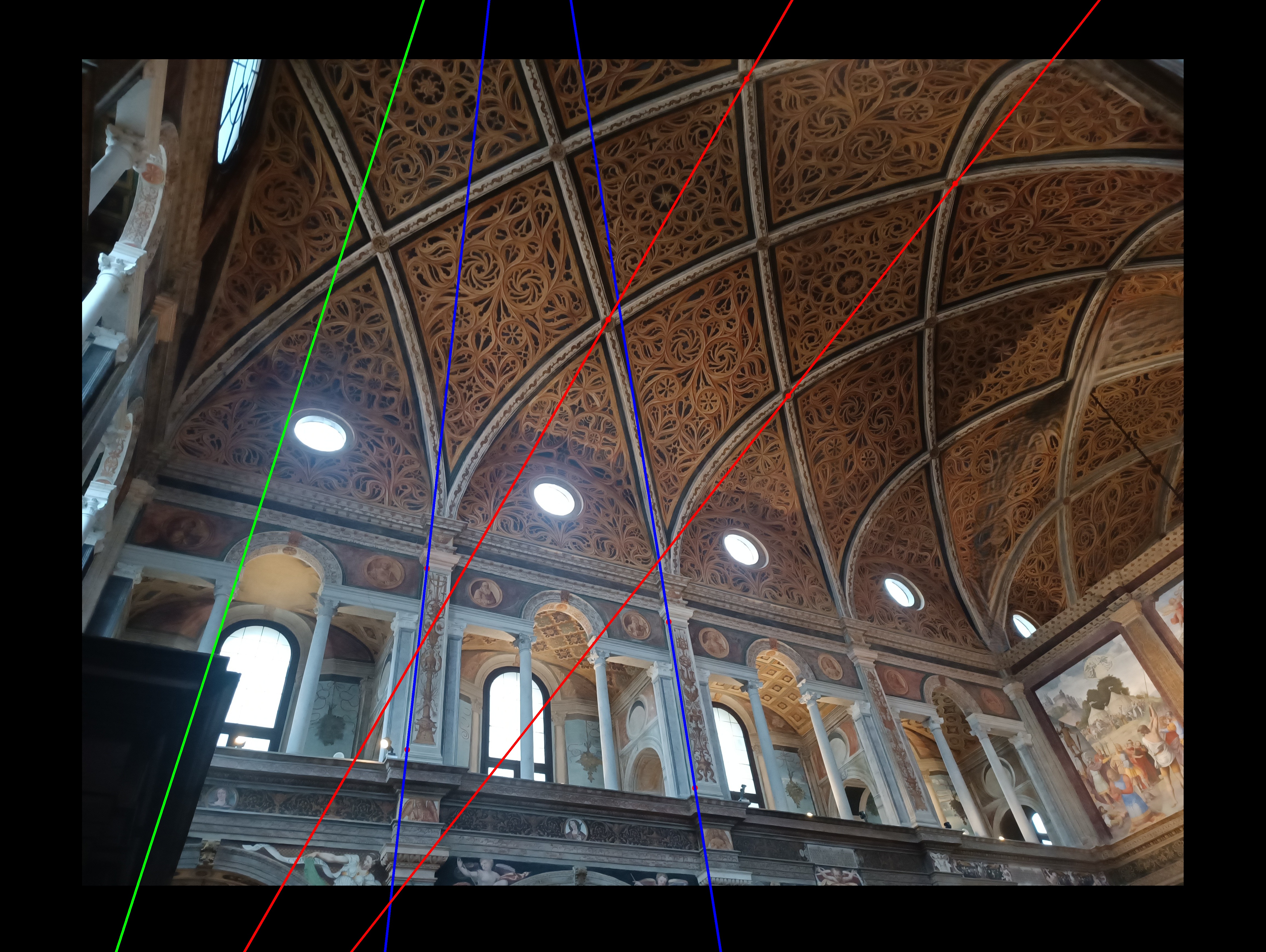 3D reconstruction of the church of San Maurizio