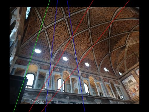 3D reconstruction of the church of San Maurizio